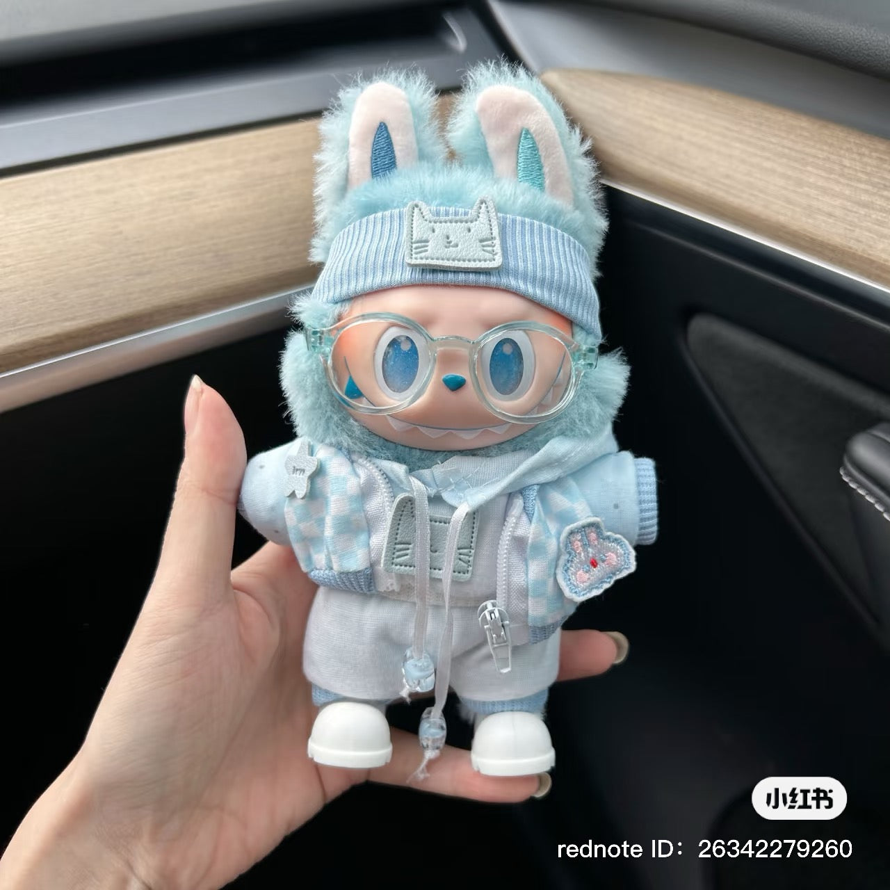 Casual Sky Blue Hoodie 4pc Set