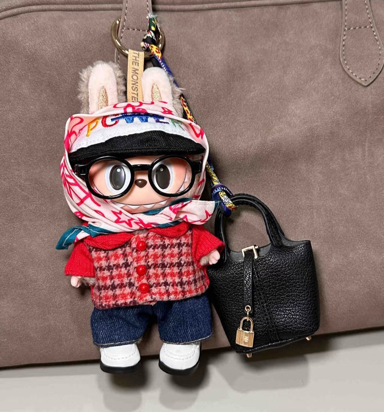 LABUBU Clothes G-Dragon Red Power Outfit